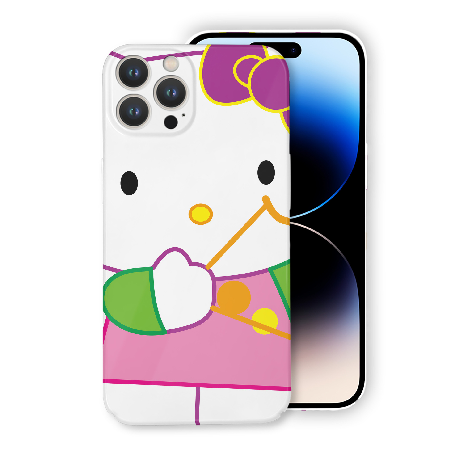 （画像用） Hello Kitty ハローキティ 【iPhone 14シリーズ対応】ハードケース
